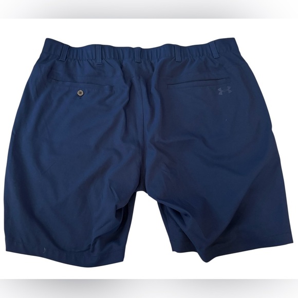 Under Armour Men’s Navy HeatGear Golf Shorts Size 44 - Picture 3 of 4